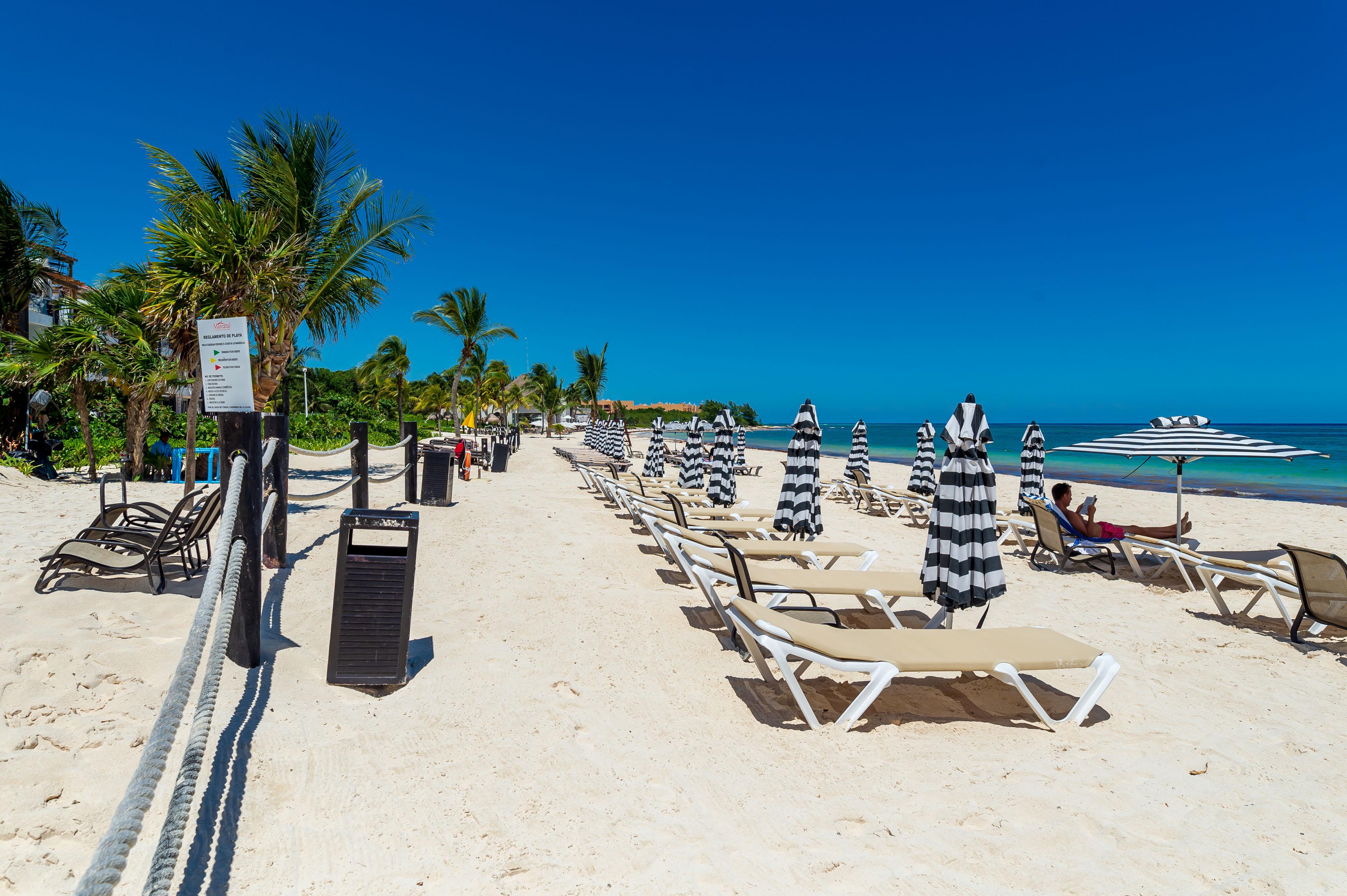 Mareazul Beach Front Resort Playa Del Carmen Kültér fotó